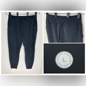 Lululemon Joggers Size Large Black ABC‎ City Sweat Pants Athletic Fit Athleisure